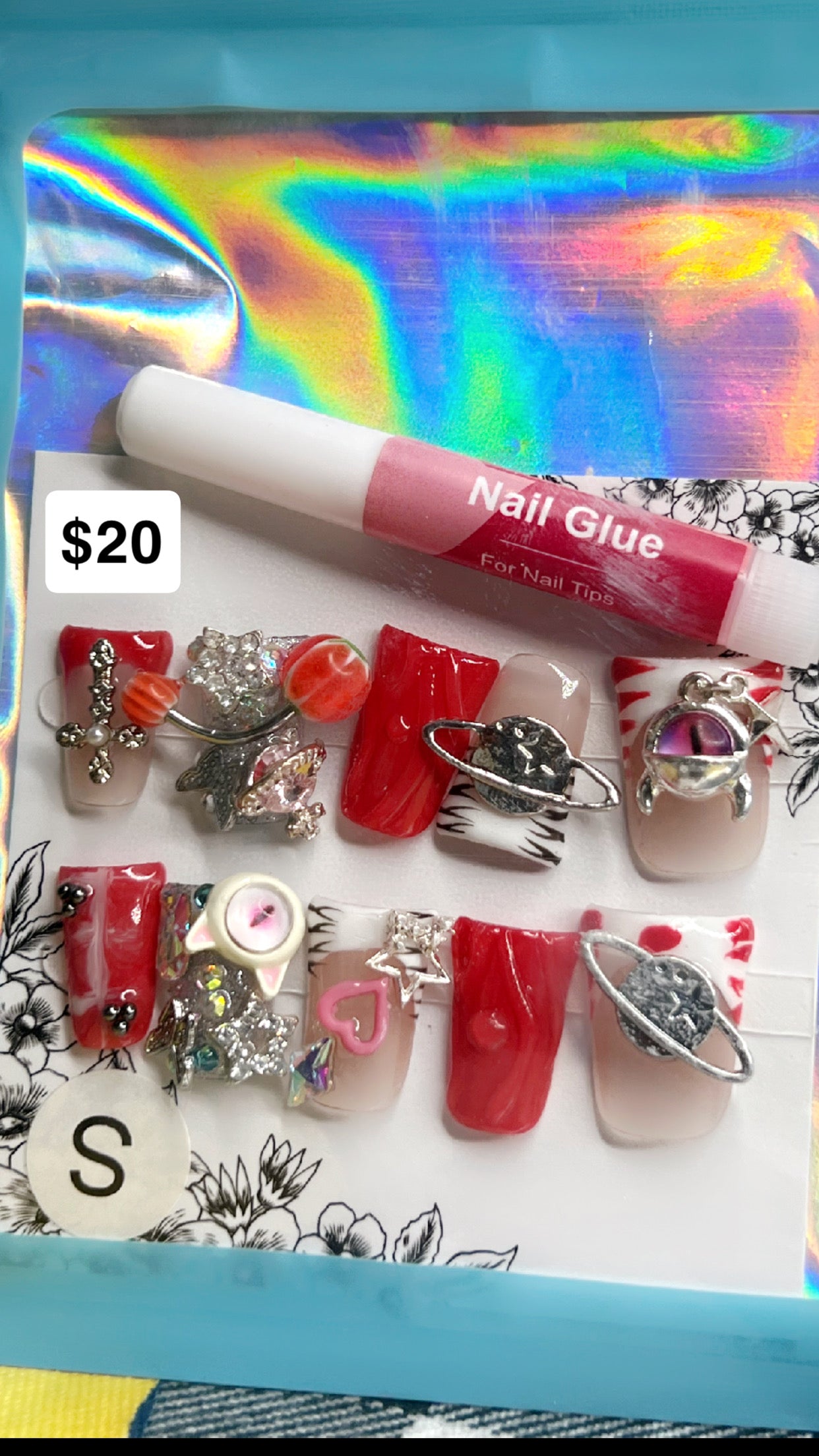 press on nails 🫶🏾- please pay attention