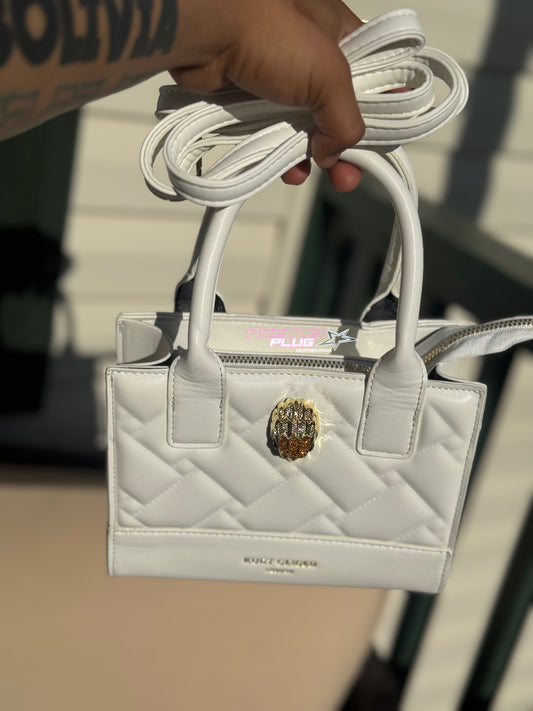 white kurt keiger bag 🪽🤍
