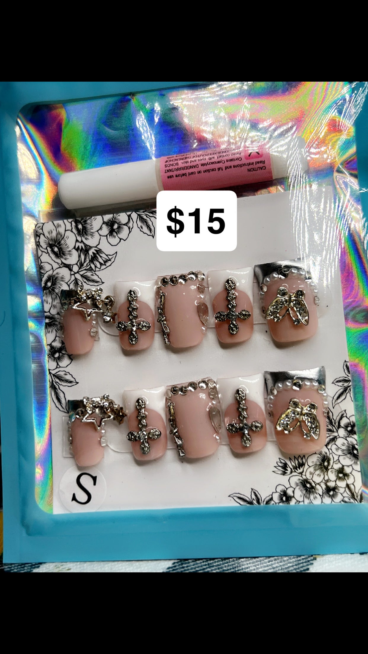 press on nails 🫶🏾- please pay attention