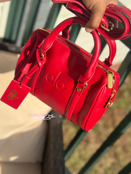 red alo mini duffle 🪭