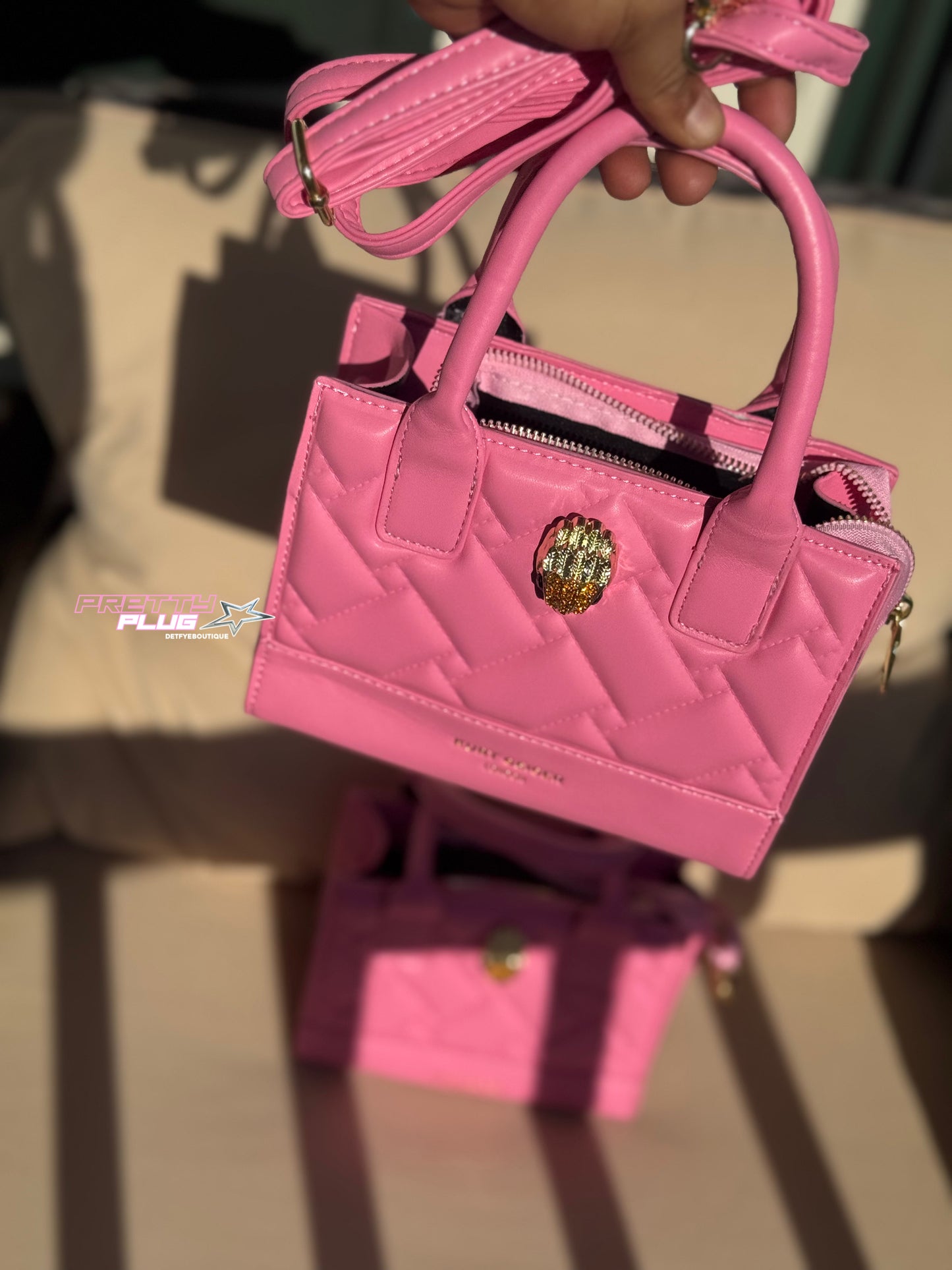 pink kurt geiger bag 🌸💖