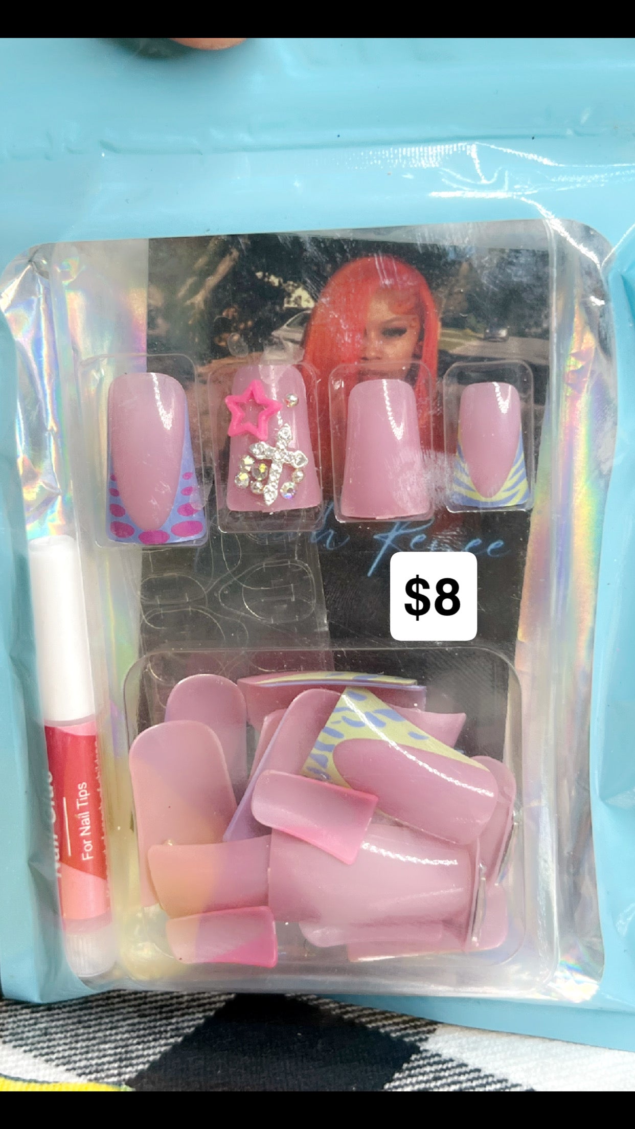 press on nails 🫶🏾- please pay attention