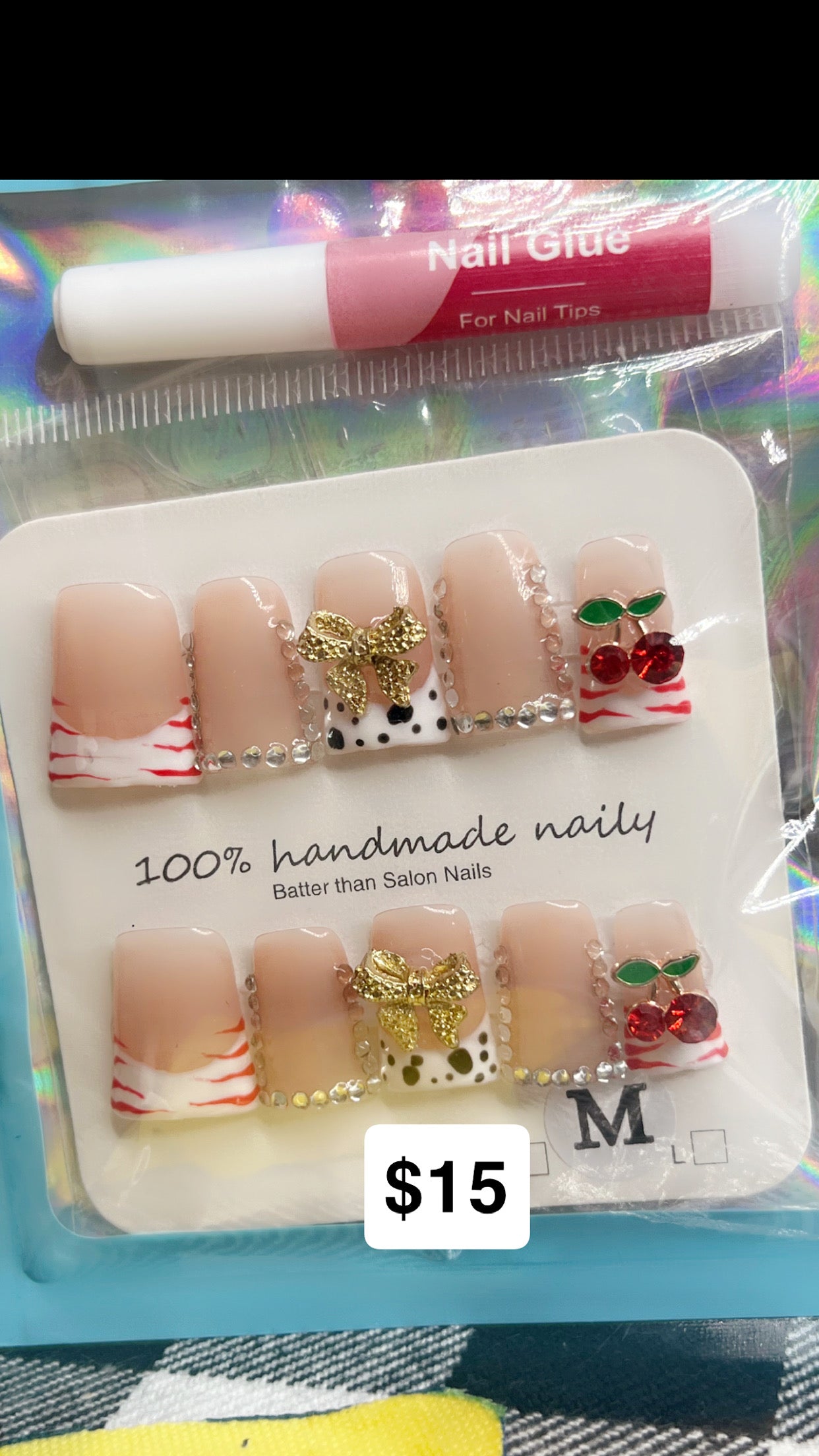 press on nails 🫶🏾- please pay attention