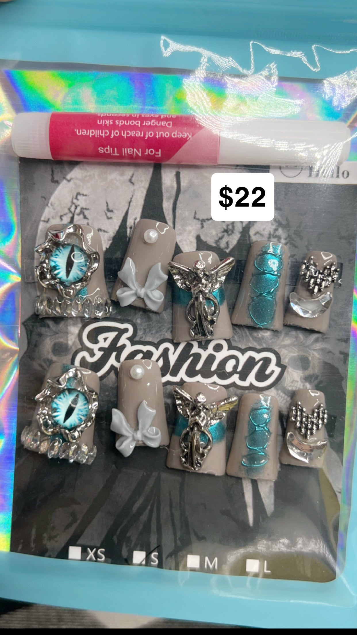 press on nails 🫶🏾- please pay attention