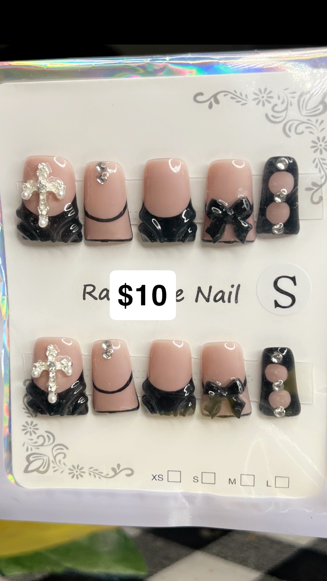 press on nails 🫶🏾- please pay attention