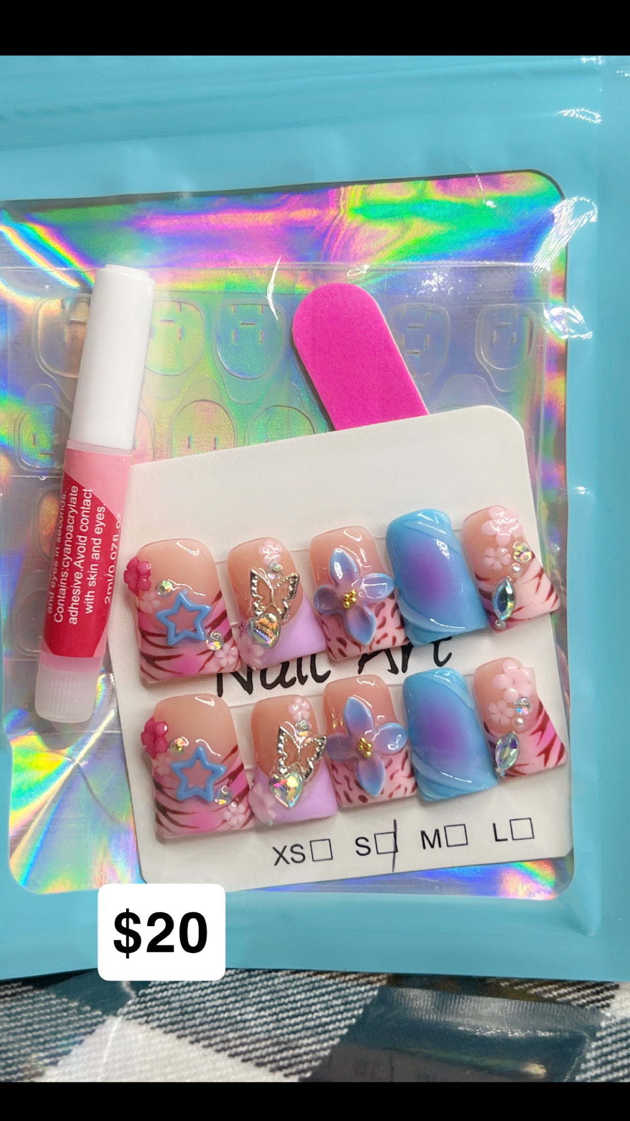 press on nails 🫶🏾- please pay attention