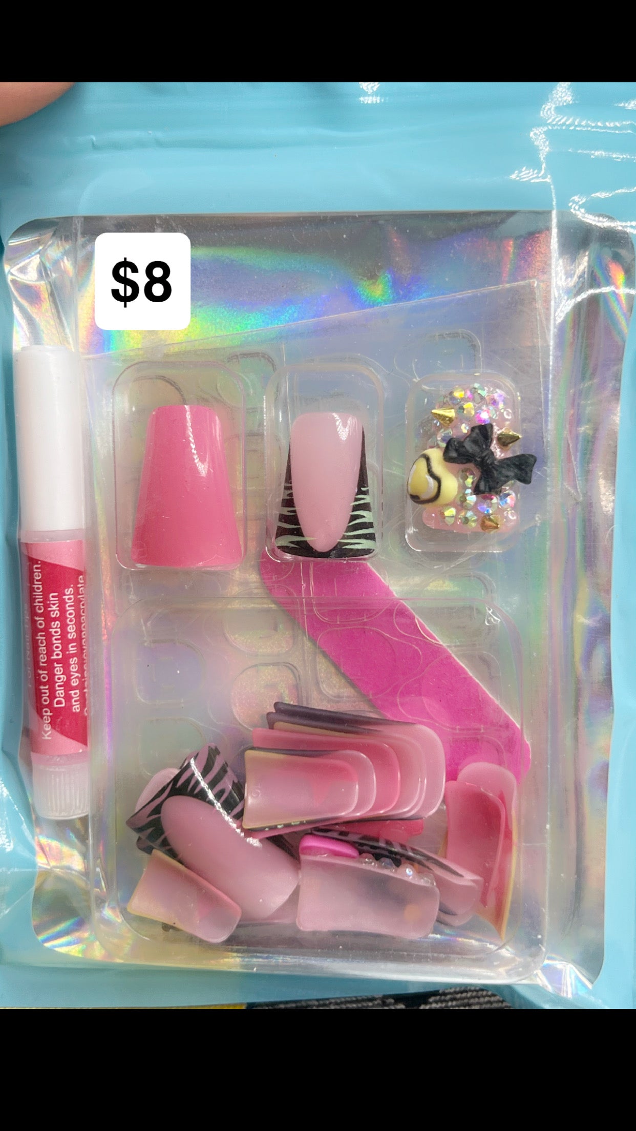 press on nails 🫶🏾- please pay attention