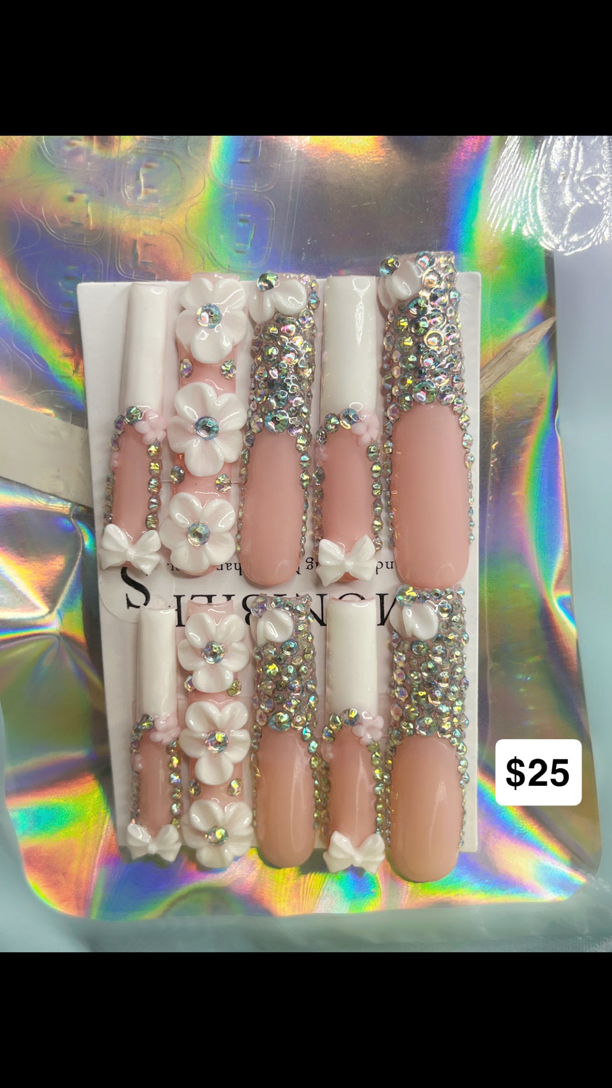 press on nails 🫶🏾- please pay attention