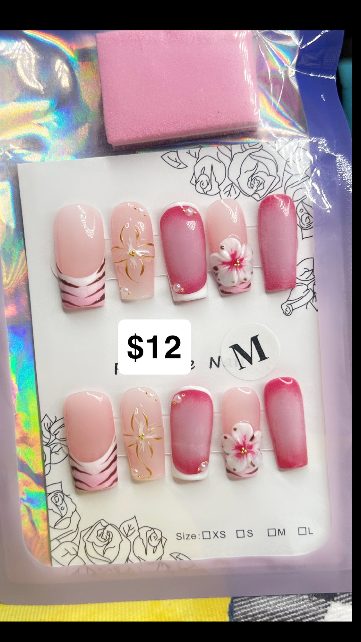 press on nails 🫶🏾- please pay attention