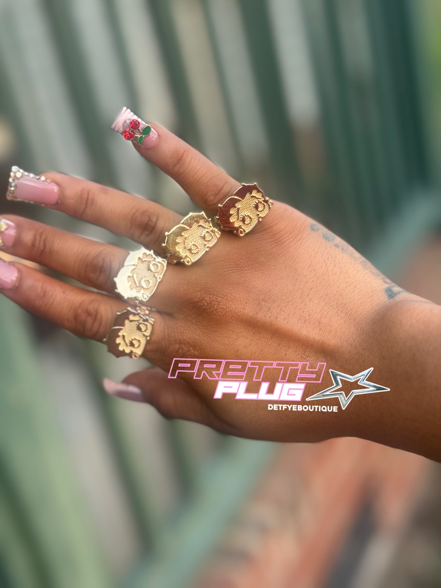 💋betty boop ring💎