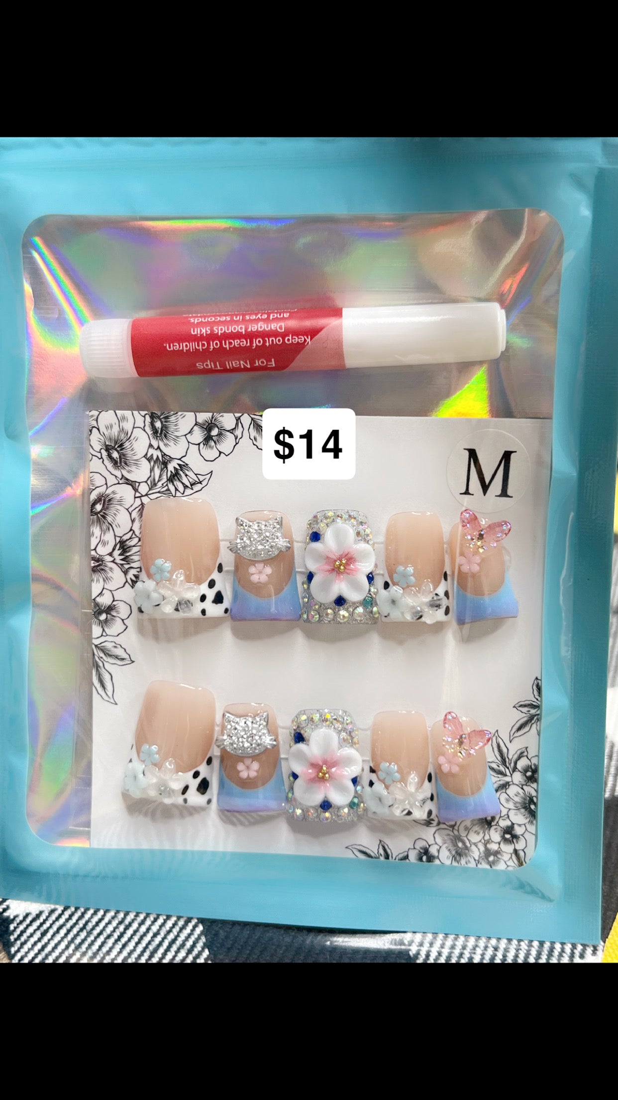 press on nails 🫶🏾- please pay attention