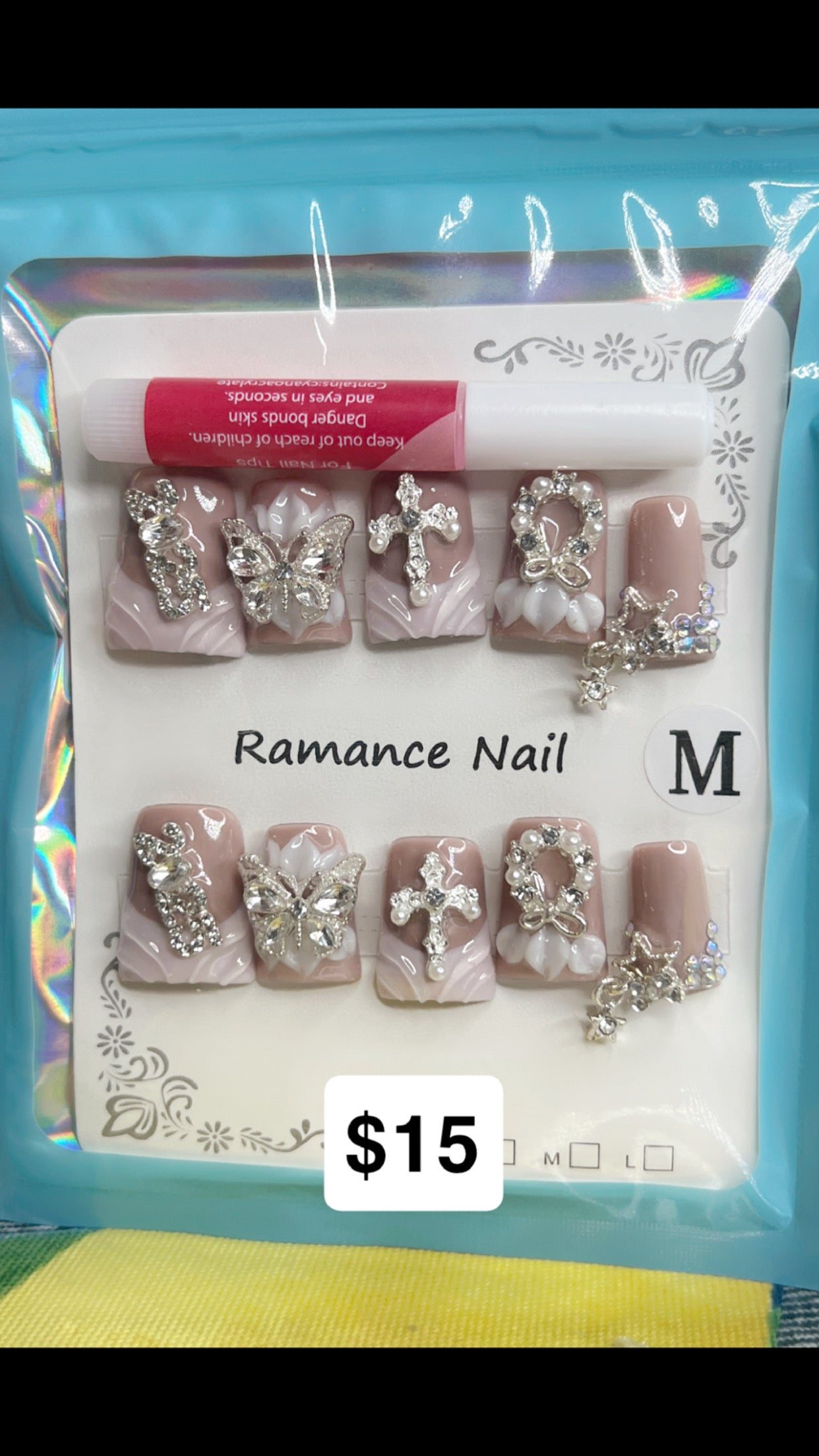 press on nails 🫶🏾- please pay attention