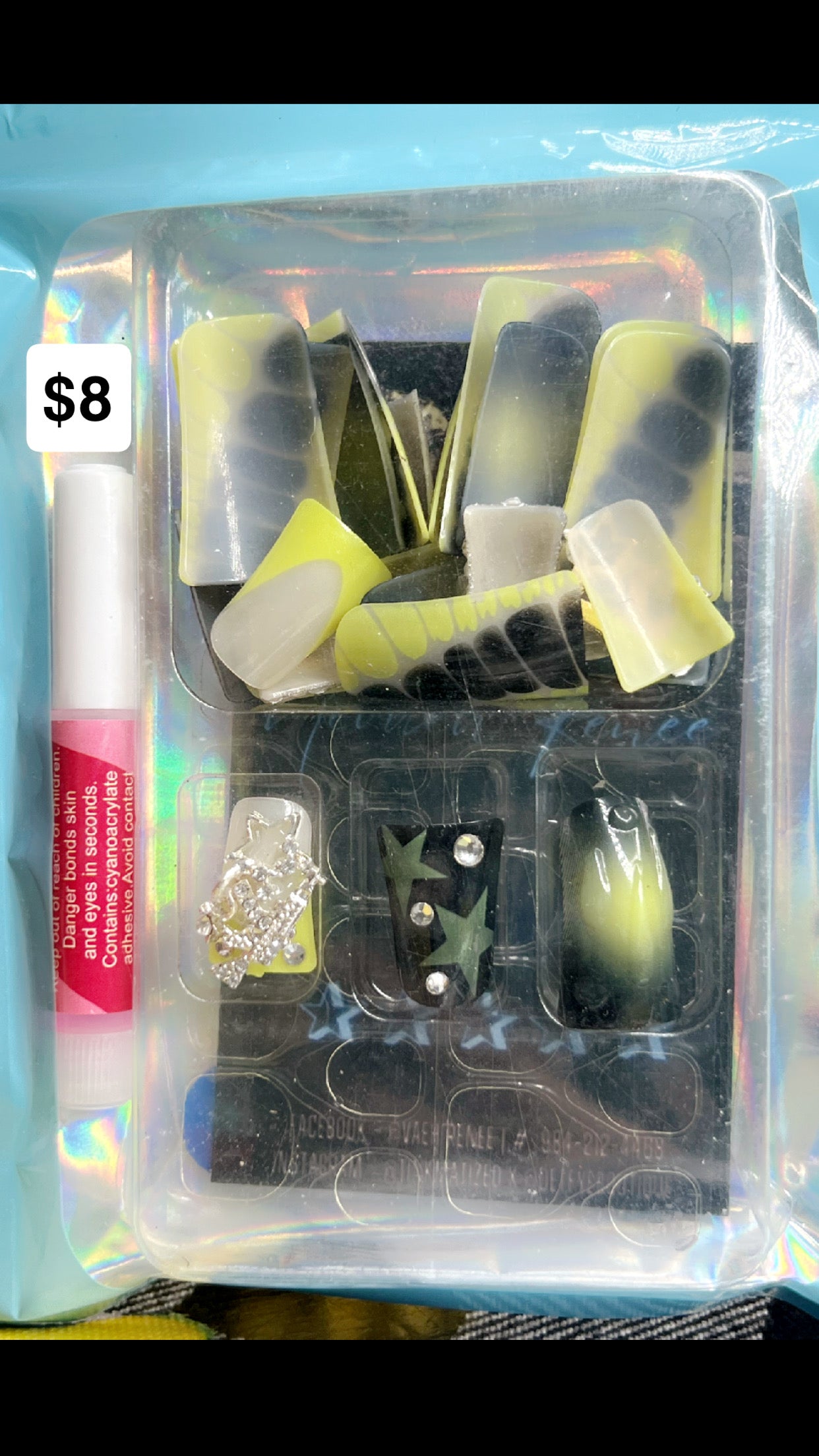 press on nails 🫶🏾- please pay attention