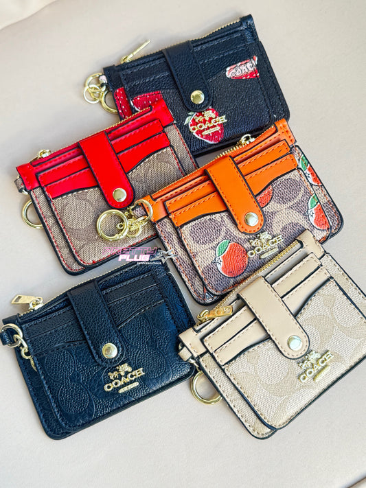 coach card holders.