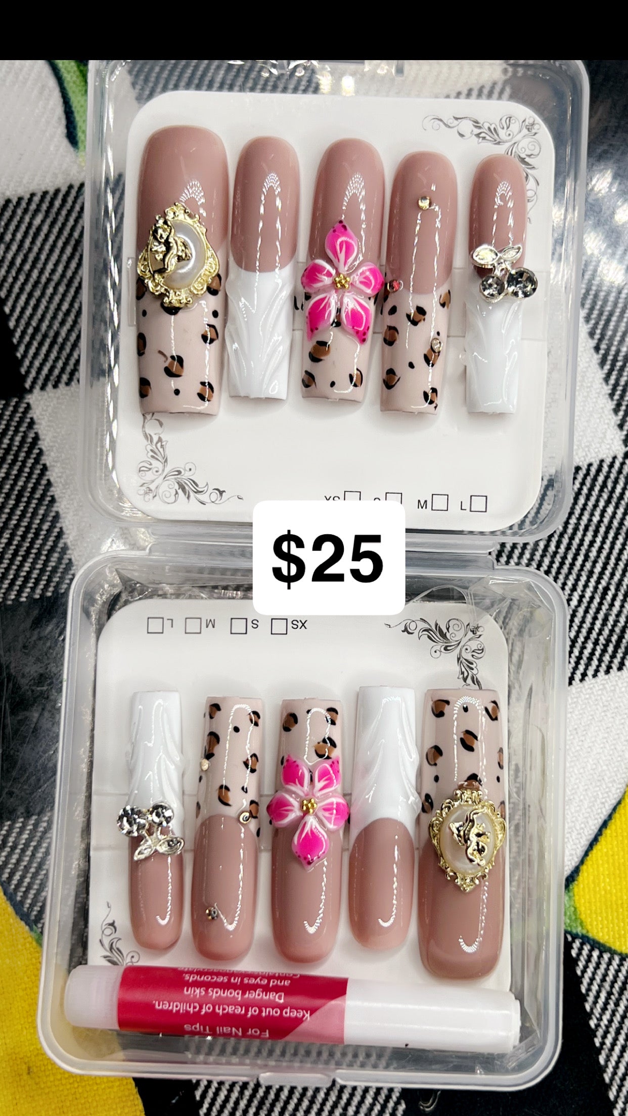 press on nails 🫶🏾- please pay attention