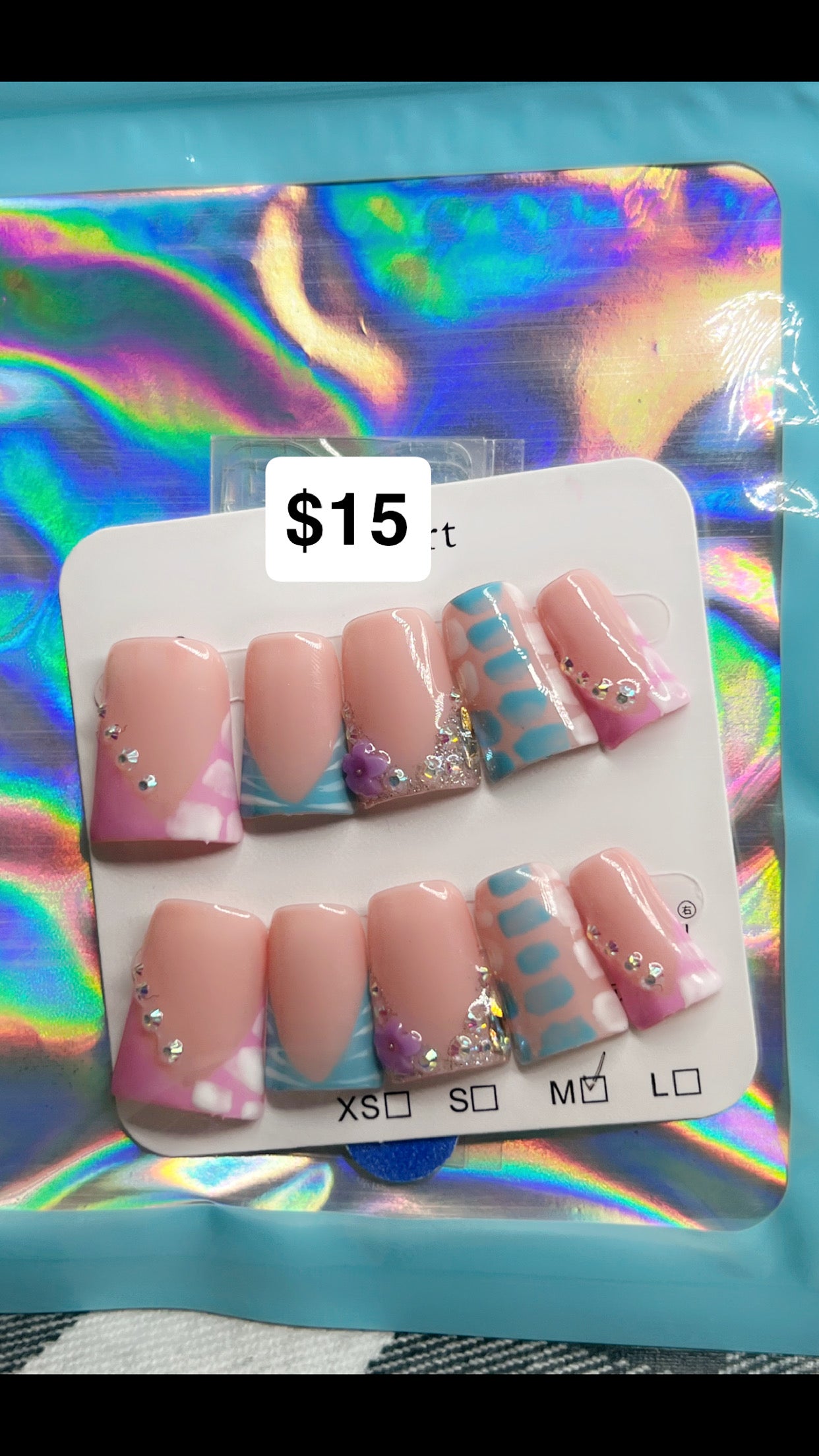 press on nails 🫶🏾- please pay attention