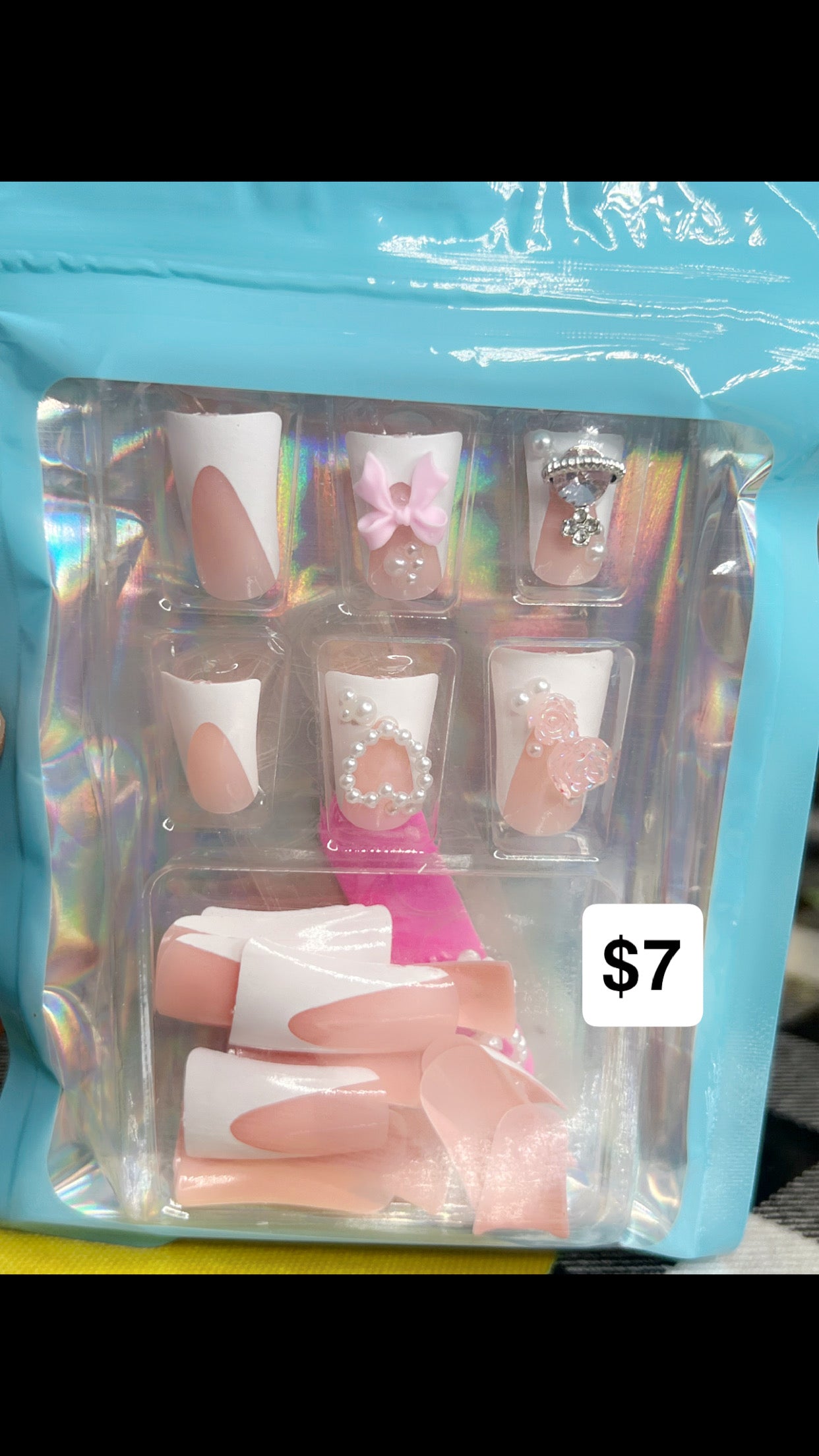 press on nails 🫶🏾- please pay attention