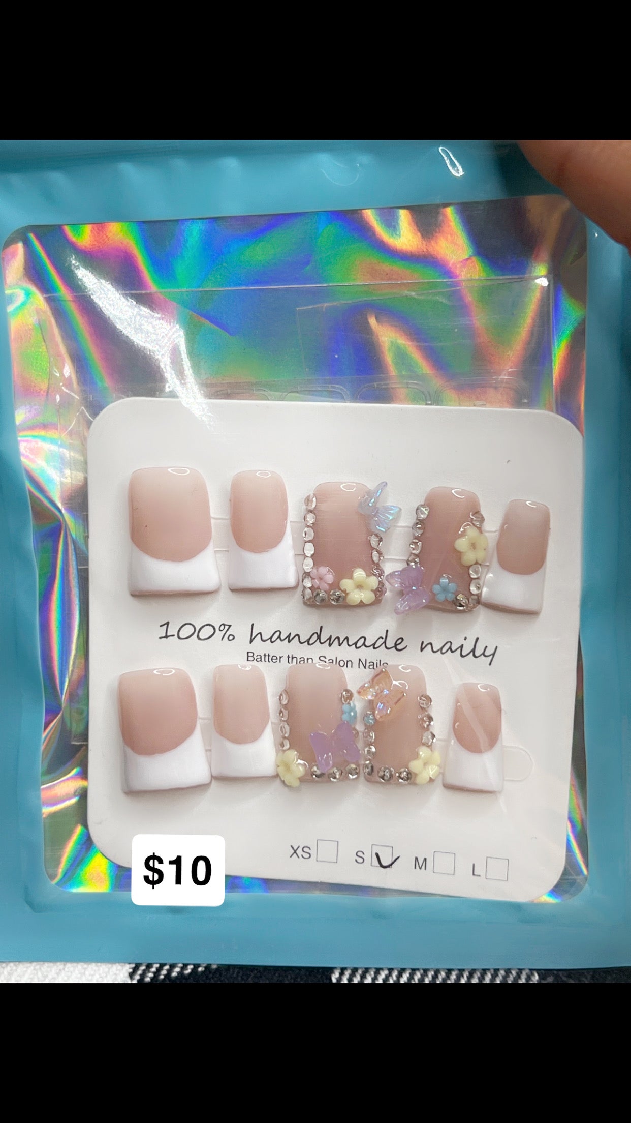 press on nails 🫶🏾- please pay attention