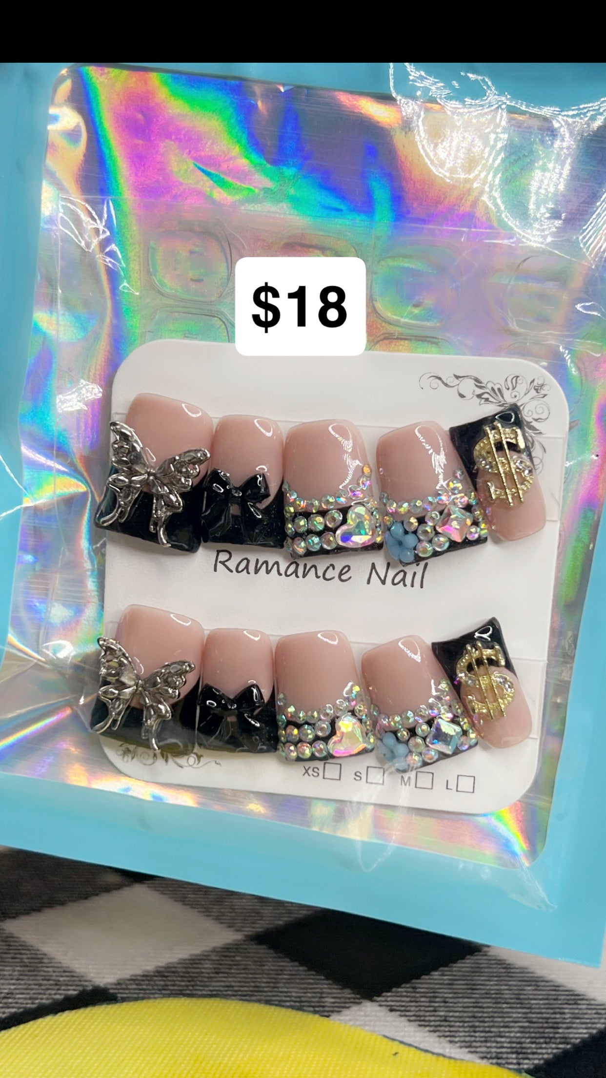 press on nails 🫶🏾- please pay attention