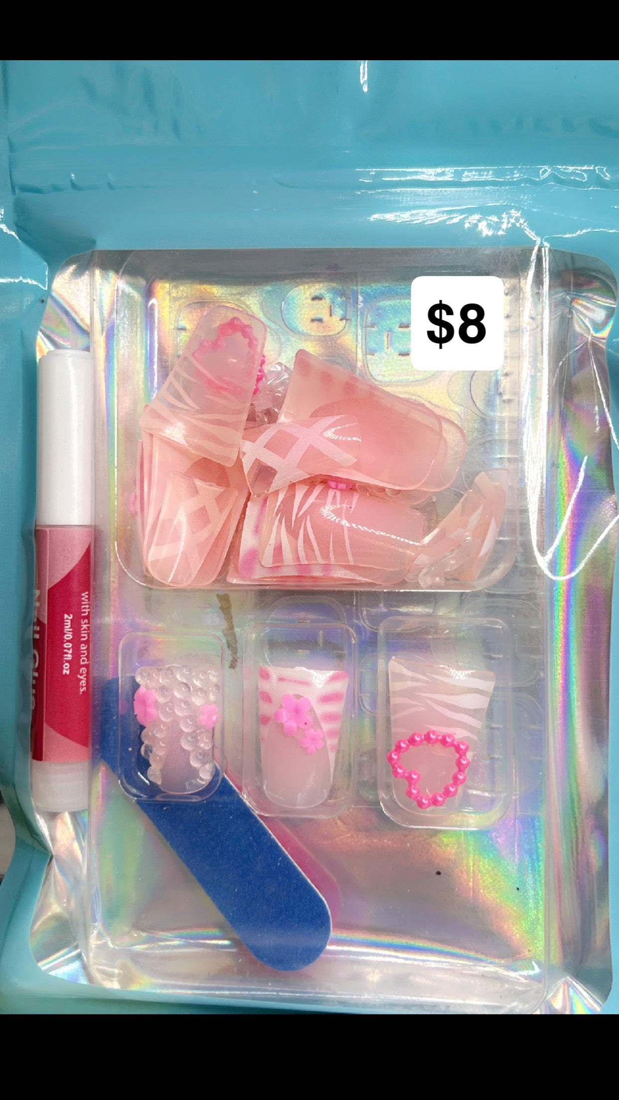 press on nails 🫶🏾- please pay attention